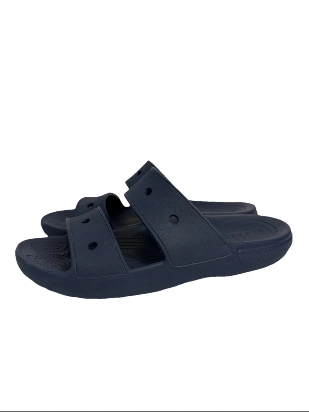 Crocs Unisex Classic Comfort Sandal Navy Men's 10 Women's 12  206761-410